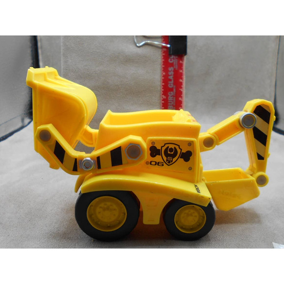 Rubble's Diggin' Bulldozer & Dump Truck w Figure PAW Patrol Lot Spin Master - Picture 8 of 13